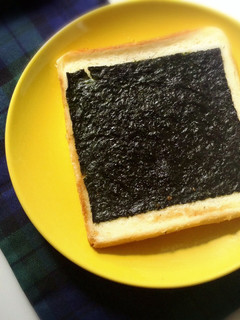 朝食に!!おやつに!!のりバタトースト♪-レシピのメイン写真