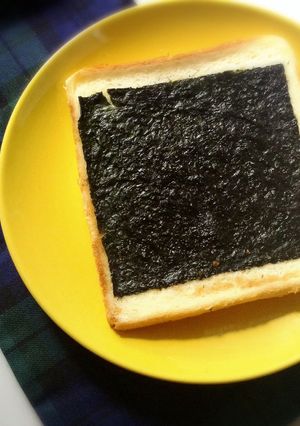 朝食に!!おやつに!!のりバタトースト♪-レシピのメイン写真