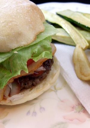 男性必見料理 BLTハンバーガー-レシピのメイン写真