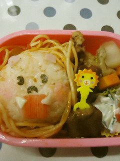 ライオンのデコ弁♪-レシピのメイン写真