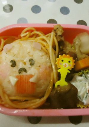 ライオンのデコ弁♪-レシピのメイン写真