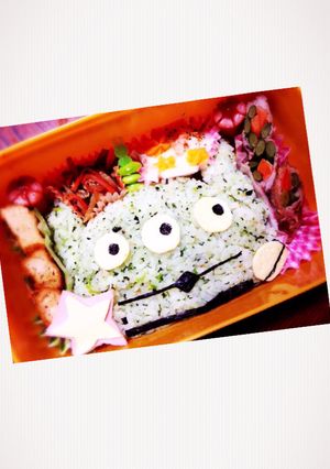 キャラ弁♡リトル・グリーンメン-レシピのメイン写真