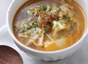 トムヤムペーストで♪豆腐とエノキのスープ-レシピのメイン写真