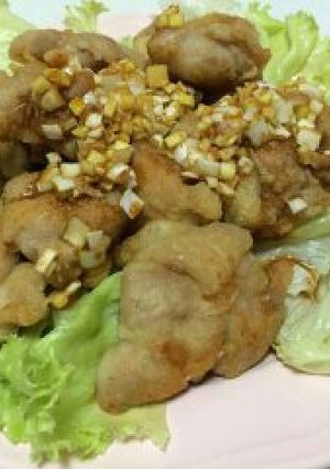 ネギだれ鶏唐-レシピのメイン写真