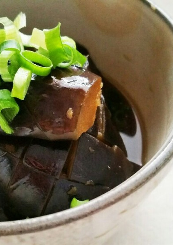 定番！とろとろ〜なすの煮浸し☆-レシピのメイン写真