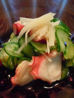 タコときゅうりの酢の物-レシピのメイン写真