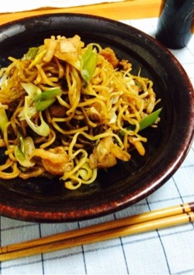 ネギが旨い☆ソース焼きそば-レシピのメイン写真