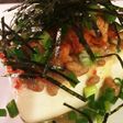 キムチ納豆のせ冷や奴☆ごま油風味☆