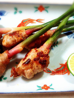 谷中生姜の肉巻き-レシピのメイン写真