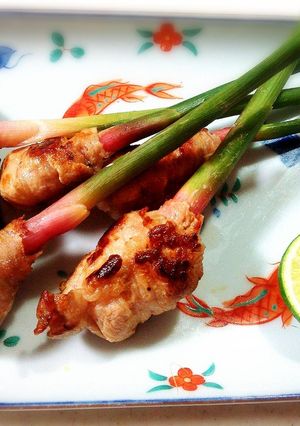 谷中生姜の肉巻き-レシピのメイン写真