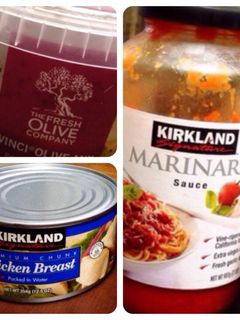 コストコ製品で簡単冷製トマトパスタ-レシピのメイン写真