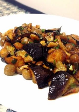 簡単ヘルシー☆肉無し麻婆茄子しめじ-レシピのメイン写真
