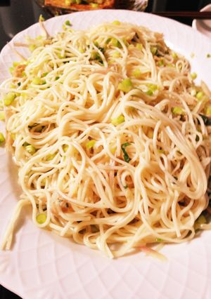 薬味たっぷりスタミナ？そうめん-レシピのメイン写真