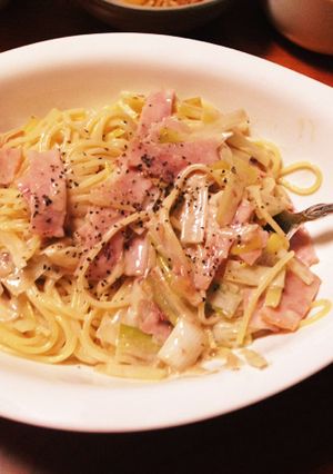 アンチョビクリームパスタ-レシピのメイン写真