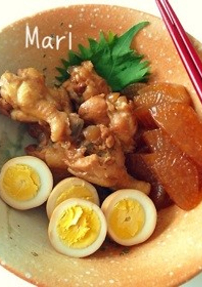 ほったらかしほろほろ✨手羽元のさっぱり煮-レシピのメイン写真