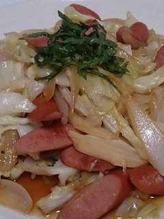 キャベツのポン酢炒め-レシピのメイン写真