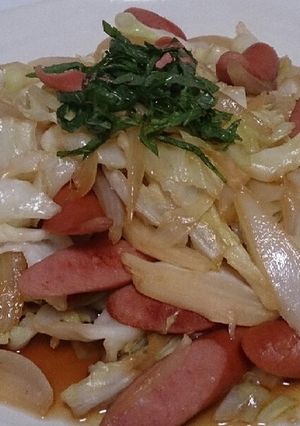 キャベツのポン酢炒め-レシピのメイン写真