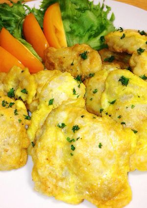 柔らかチーズ風味のチキンピカタ♪-レシピのメイン写真