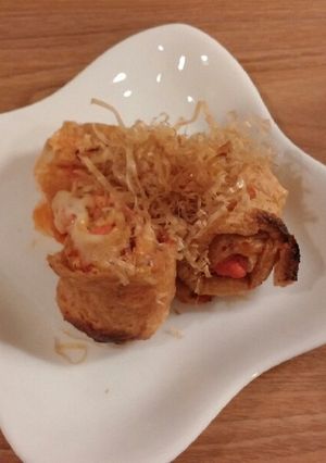 明太子チーズのお揚げ巻き-レシピのメイン写真