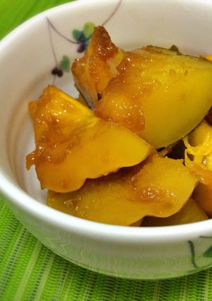 小菊かぼちゃの煮つけ-レシピのメイン写真