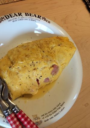 トマトとベーコンdeふわとろオムレツ-レシピのメイン写真