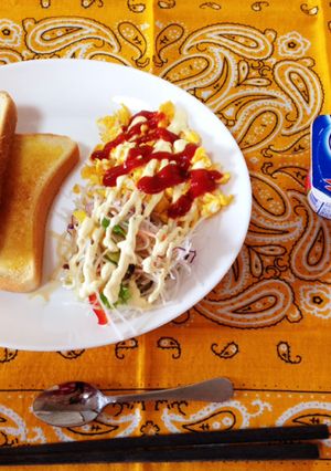 簡単な朝食♡-レシピのメイン写真