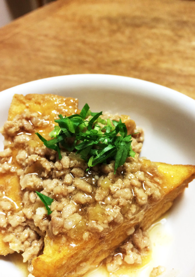 厚揚げのうま煮-レシピのメイン写真