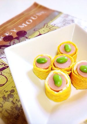 お弁当隙間埋めにくるくる卵ソーセージ★-レシピのメイン写真