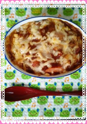 レトルトカレーでドリア-レシピのメイン写真