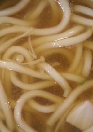 のどのつらい風邪に☆ネギみそうどん-レシピのメイン写真