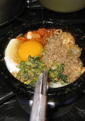 ウチの石焼ビビンバ-レシピのメイン写真