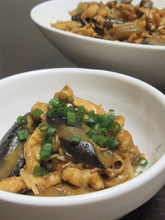 茄子と豚細切り肉の甜麺醤炒め-レシピのメイン写真