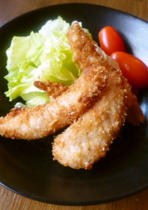 ささ身のにんにくマヨフライ♪-レシピのメイン写真