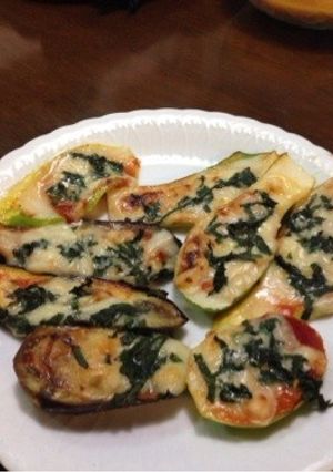ナスとズッキーニのチーズ焼き-レシピのメイン写真