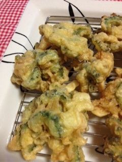 ゴーヤのかき揚げ-レシピのメイン写真