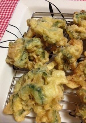 ゴーヤのかき揚げ-レシピのメイン写真