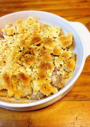 簡単！オーブンで！鳥肉のクラッカー焼き♡-レシピのメイン写真
