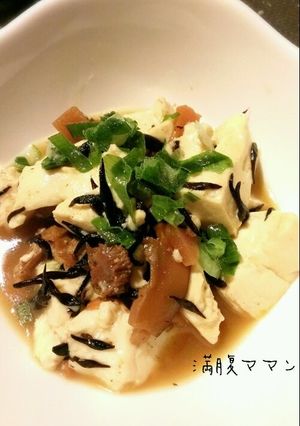 時間がない貴女に♥手抜き和風豆腐-レシピのメイン写真