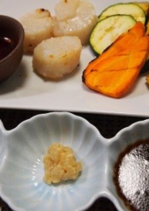 ホタテと夏野菜のグリル焼き-レシピのメイン写真