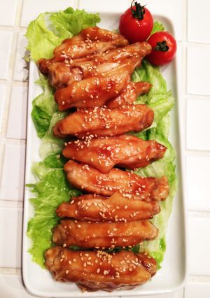 簡単 手羽中の甘辛焼き-レシピのメイン写真