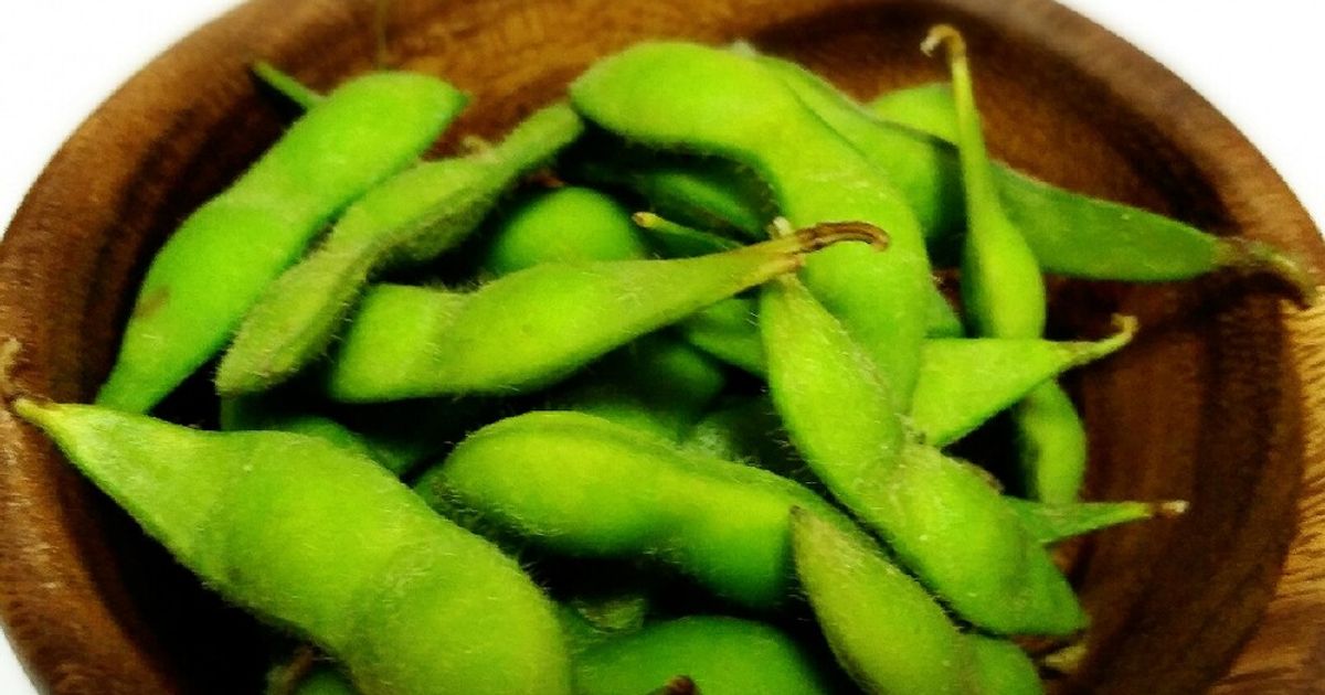 中までちゃんと塩味！塩ゆで枝豆 by すばママキッチン 【クックパッド