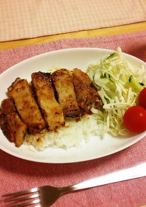 甘口♡豚丼-レシピのメイン写真