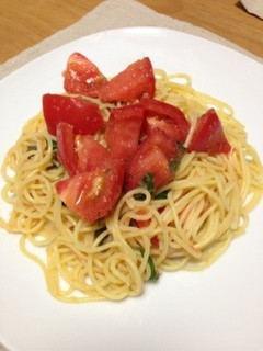 たらことトマトの冷たいパスタ♡-レシピのメイン写真