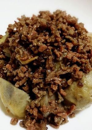 プルコギのたれで!里芋のそぼろ煮-レシピのメイン写真
