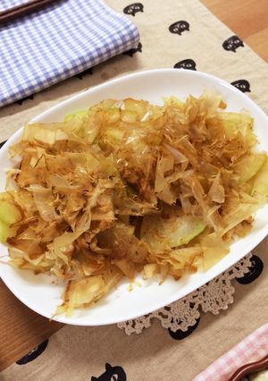 6分クッキング♡冬瓜のごま油炒め！-レシピのメイン写真