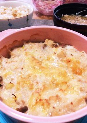 高野豆腐グラタン〜長芋ホワイトソース-レシピのメイン写真