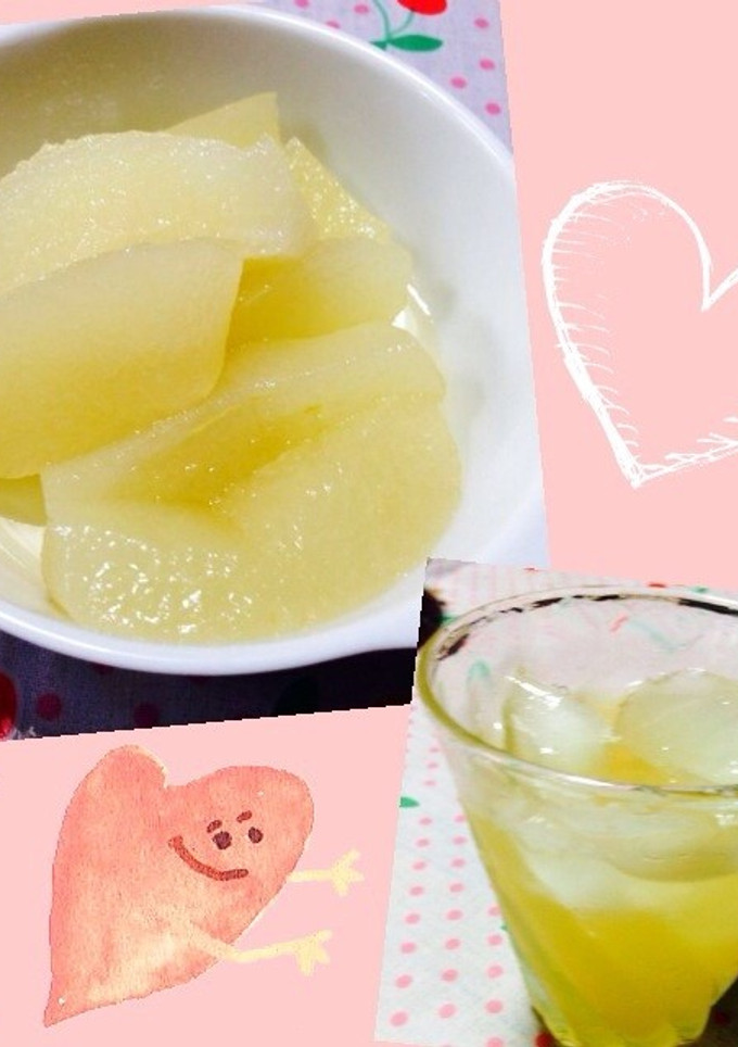 梨屋より♡梨のコンポート♡ジュース♡-レシピのメイン写真