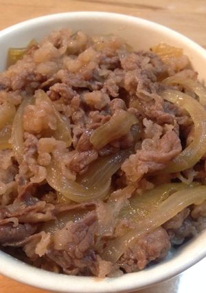 すぐできる簡単牛丼-レシピのメイン写真