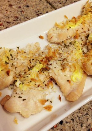 トースターで☆鶏肉マヨパン粉焼き☆-レシピのメイン写真