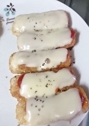冷凍ハッシュードトマトチーズ-レシピのメイン写真